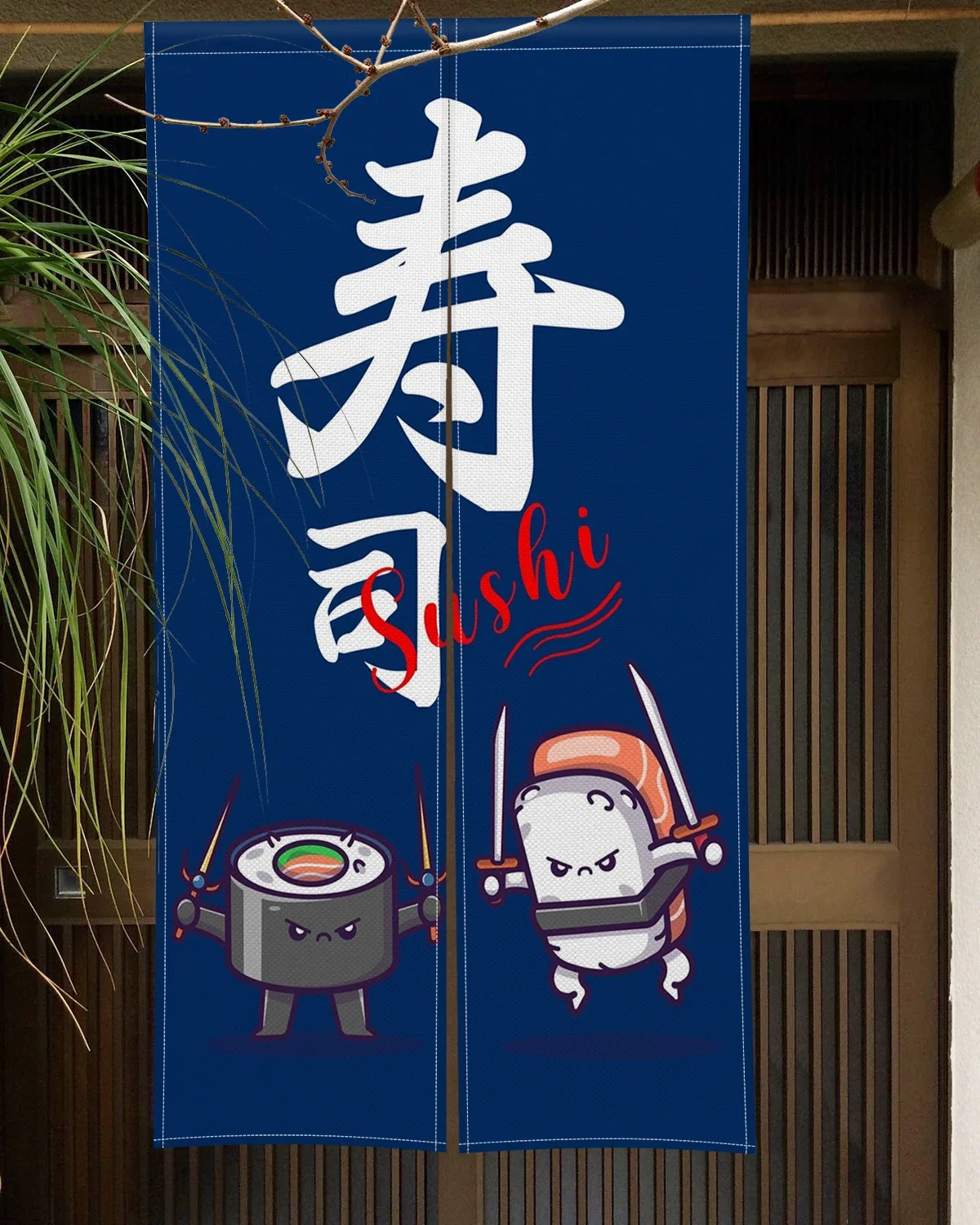 Японские Izakaya Door Curatins суши столовая дверь перегородка шторы кухня Спальня