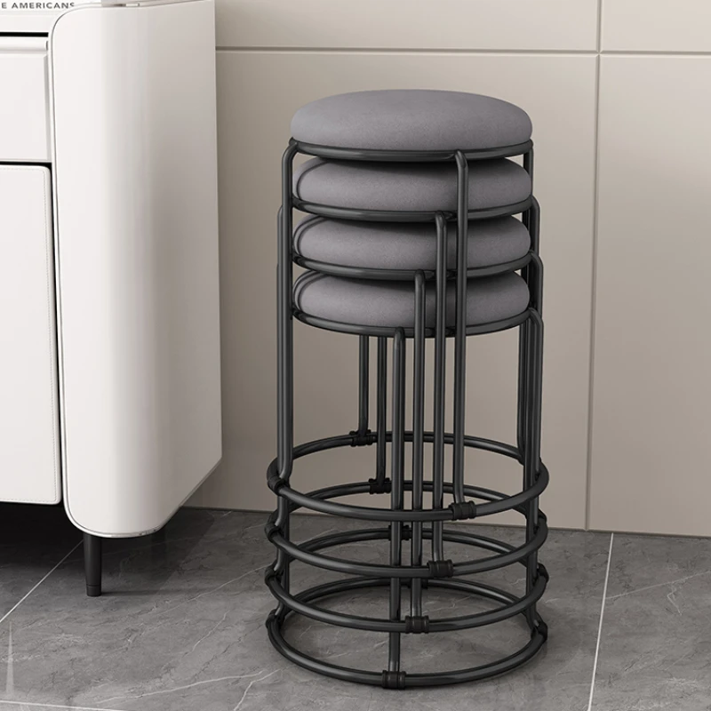 Табурет для отдыха шезлонг металлические стулья скандинавская обеденная