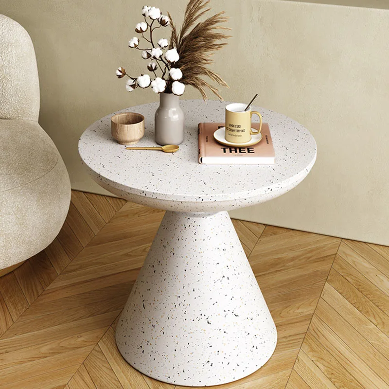 

Makeup Coffee Table Side Round Dressing Marble Table Desk Living Room Furniture Balcony Table Basse De Salon Bedroom Furniture Z