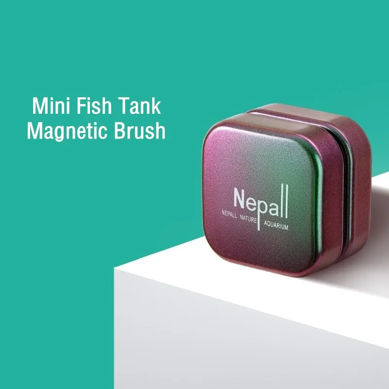 

Fish Tank Magnetic Brush Double-Sided Glass Algae Scraper Moss Removal Aquarium Cleaning Brush Aquarium Accessories