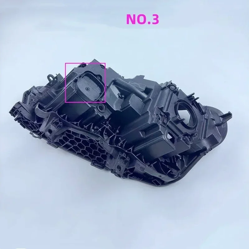 Передняя фара для BMW X5 G18 2023 2024 задняя крышка черного цвета