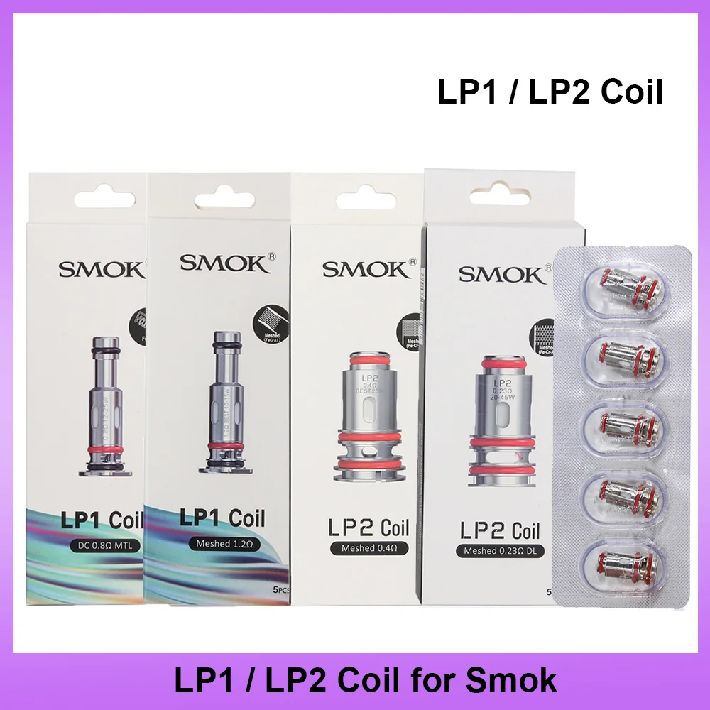 

Original LP1 LP2 Coils Head LP 1 2 Heater Resistance Core for Smok NOVO 4 RPM 4 Kit