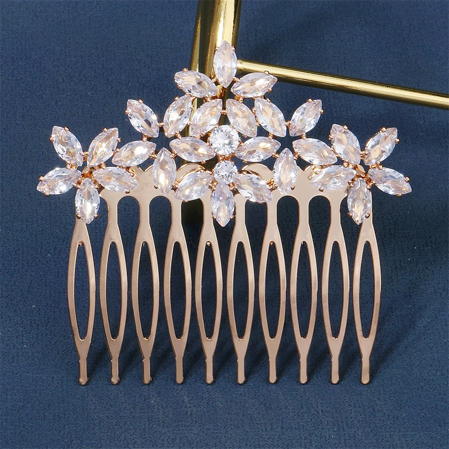Новые блестящие женские гребни для волос головной убор элегантные аксессуары -
