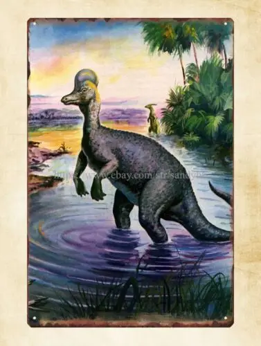 181 мир динозавров Эдвин Колберт Джордж Гейган металлическая жестяная вывеска