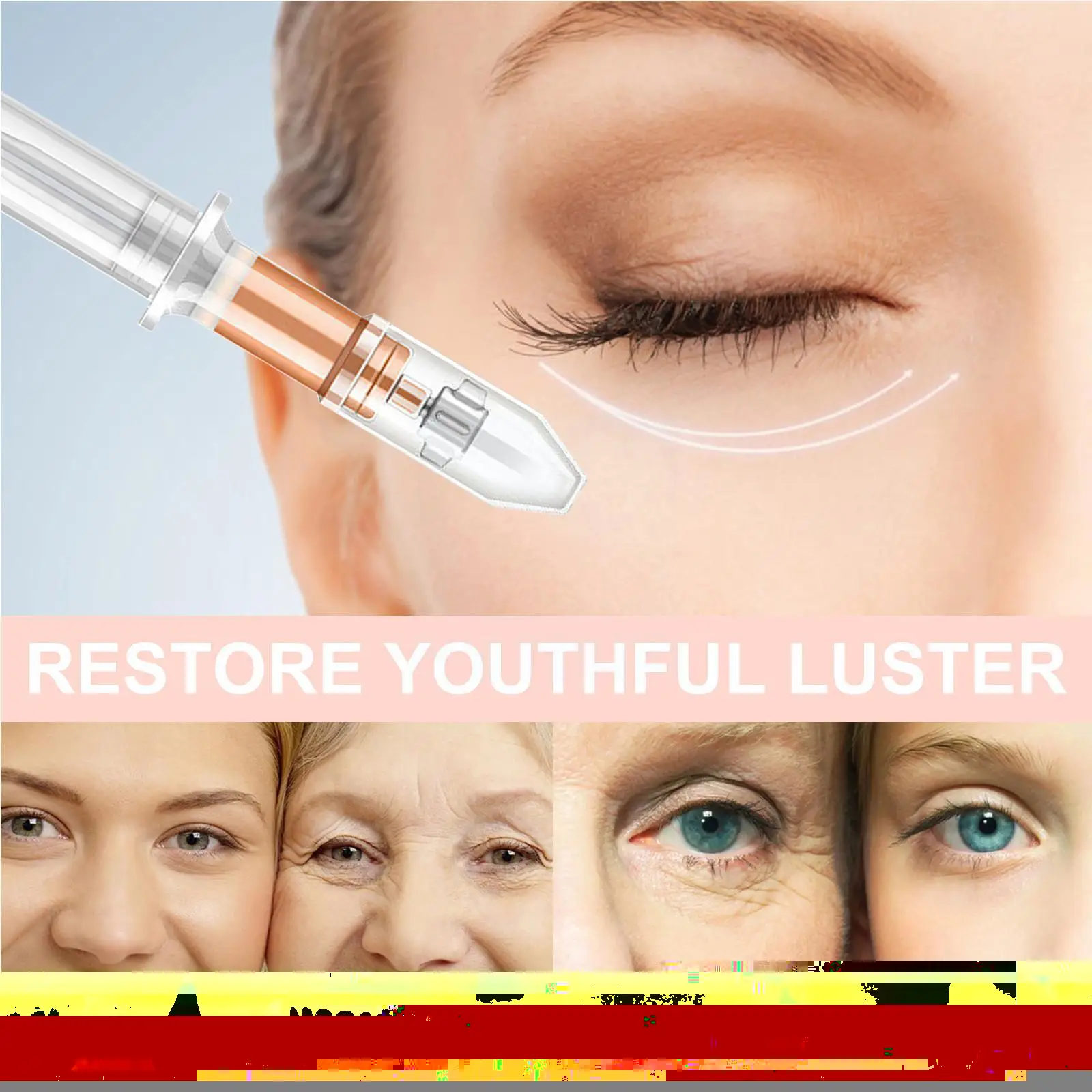 

Smoothing Eye Lines Instant Lifting Liquid Eye Cream Lasting Long Serum Anti Bag Eye Remove Wrinkles Moisturizing Puffiness N3W4