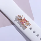 1 шт. ремешок декоративные гвозди для браслета Apple Watch Подвески Металлические креативные заклепки аксессуары для iwatch декоративные кольца аксессуары