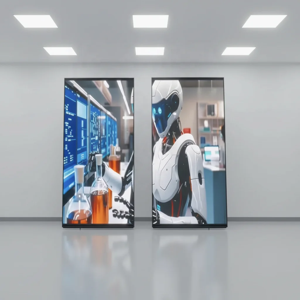Светодиодные экраны P3.91-3.91 для помещений: прозрачные гибкие LED-дисплеи для стен, стеклянных витрин, рекламы, прозрачной пленки и сетчатых LED-экранов. (art.: 3920daa313e20) - 3920daa313e20