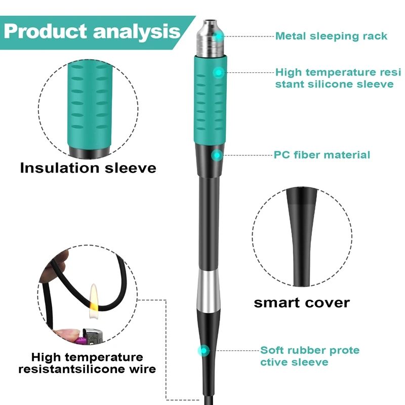 Паяльник T115 Ручка для сменного комплекта утюгов паяльной станции SUGON JBC I2C пайки