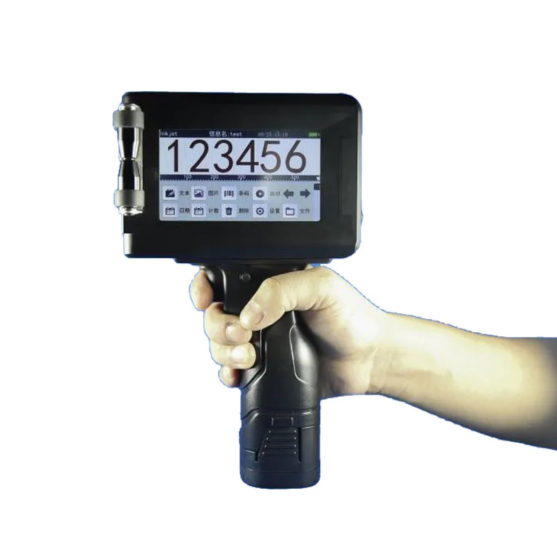 

2021 Hand Held Portable Printing Machine Ink Jet Printer for Food Package, Drink Bottle, Pet Bottle, Cans, Tins