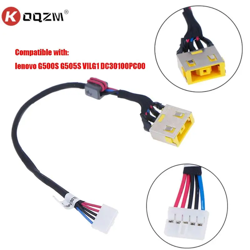 DC Power Jack Socket Harness Cable Fit for Lenovo G500S G505S VILG1 DC30100PC00 Drop Ship