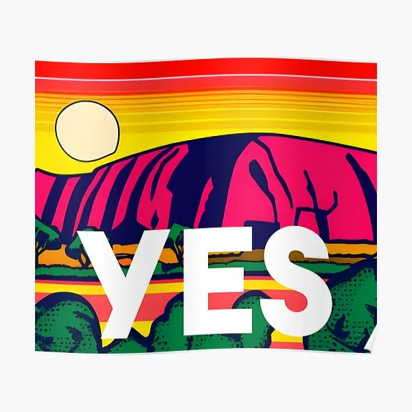 

Yes Poster Vintage Mural Decor Print Wall Painting Picture Decoration Art Funny Home Modern Room No Frame