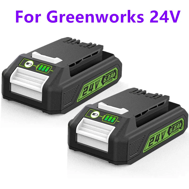 

Запасной литиевый аккумулятор greenworks 24 В 20352 Ач 22232 Ач, bag708.29842, совместимый с инструментами для аккумуляторов 24 В greenworks