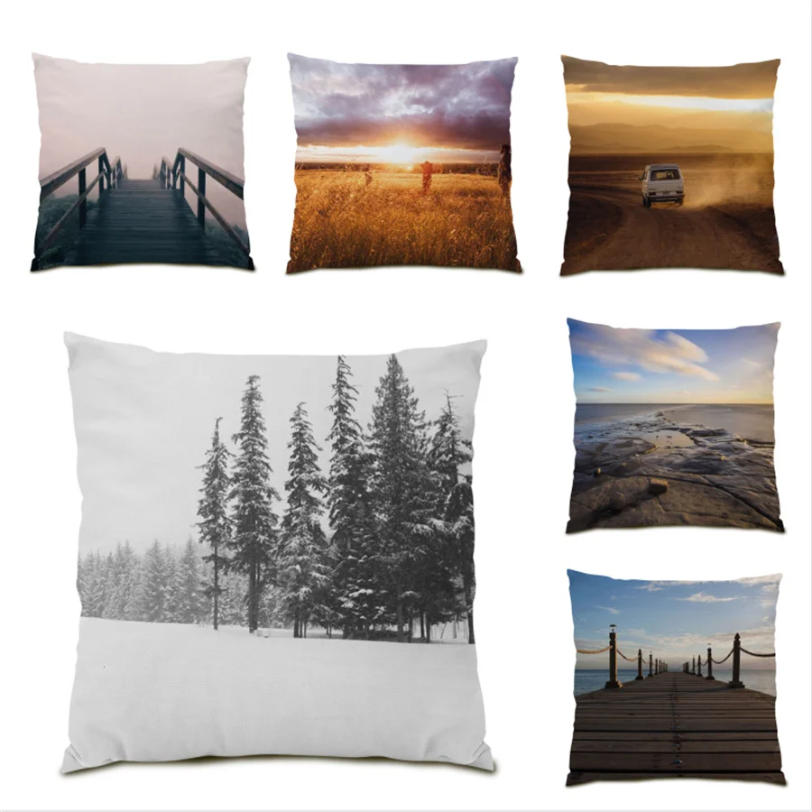 

Decorative Cushion Covers Polyester Linen Real Picture Nordic Comfortable Pillow Cases Velvet Fabric Cushion Cover 45x45 E0793