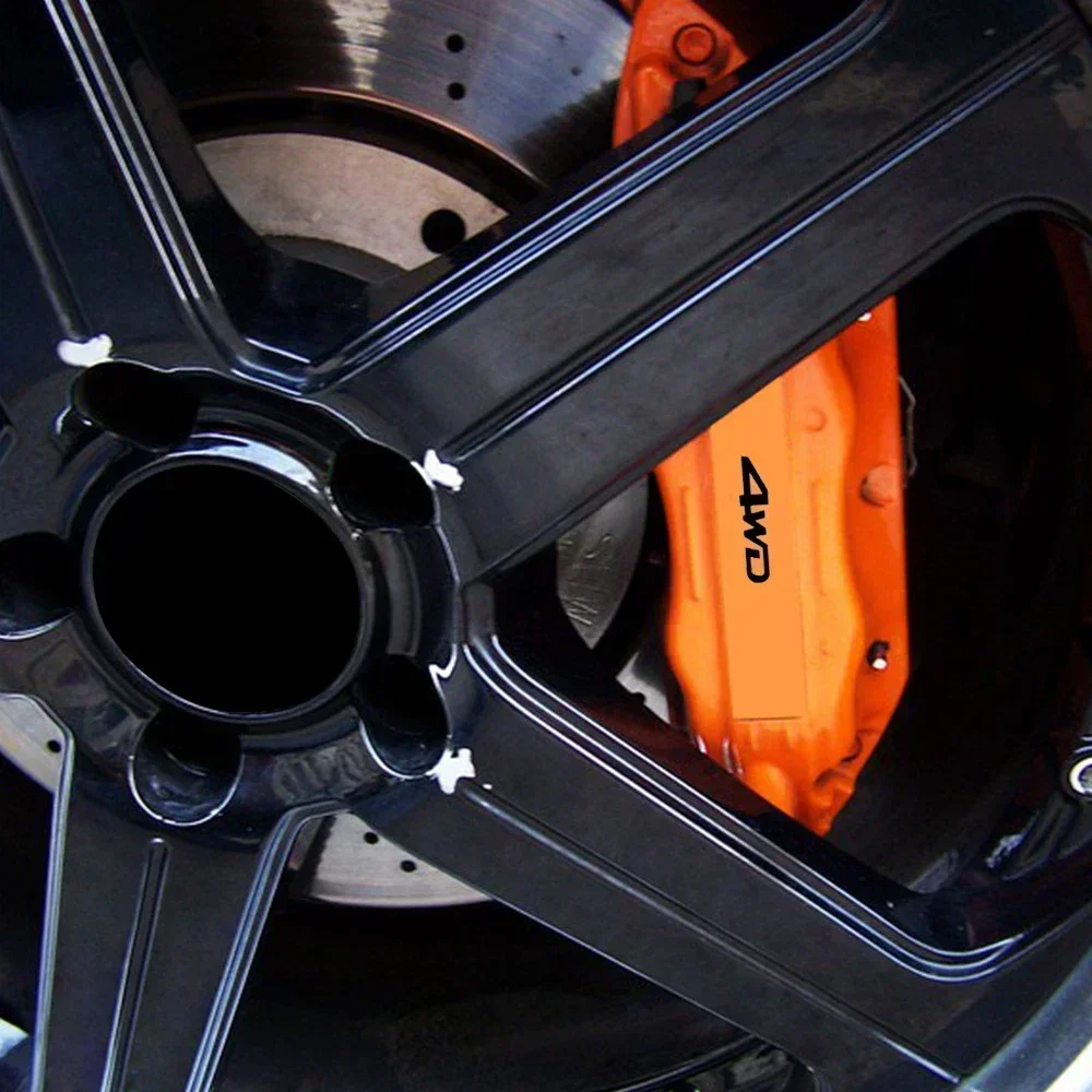 6 шт. наклейка на автомобильный тормозной суппорт термостойкие декоративные