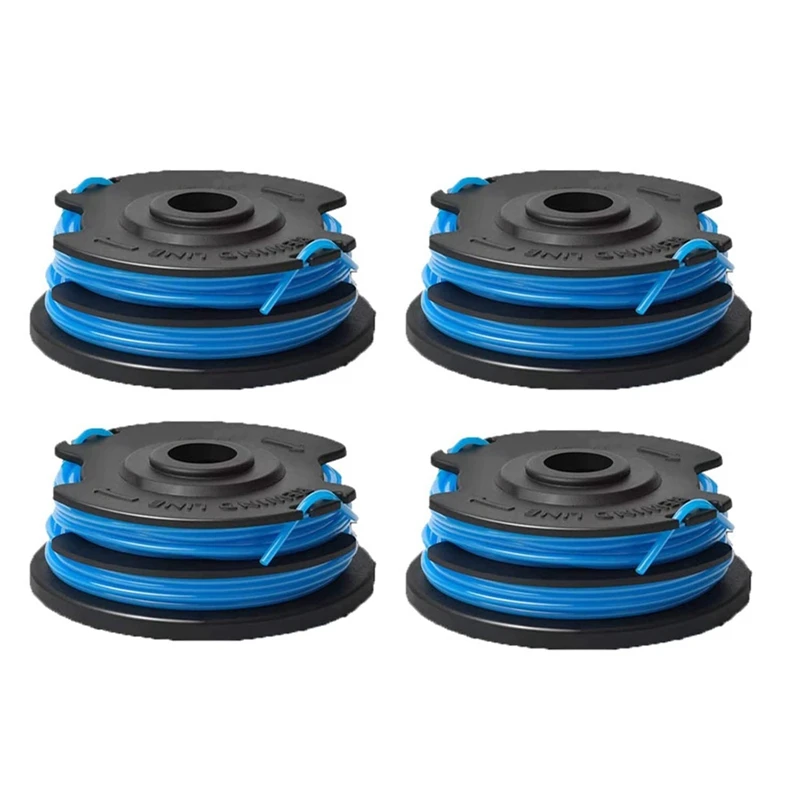 

4Pack 29082/29242 27Ft 0.065Inch String Trimmer Dual Line For Greenworks Models 21212 & 21272 Weed Eater Auto Feed Spool