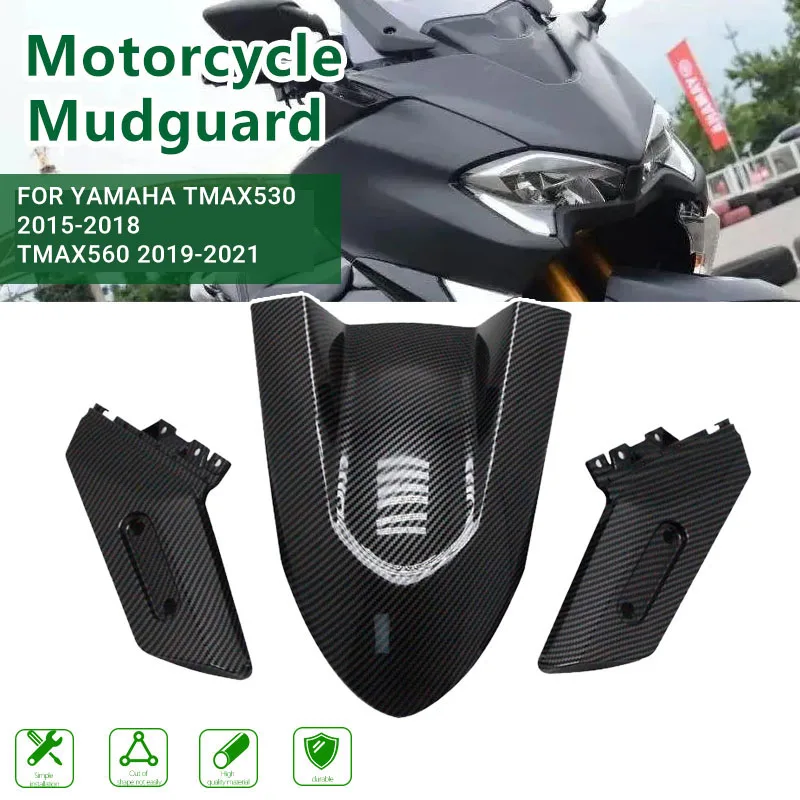 

TMAX 530/560 Motorcycle Front Fender Sand Cover Splash Mud Dust Cover for YAMAHA T-max530 2015 - 2018 T-max560 2019 - 2021