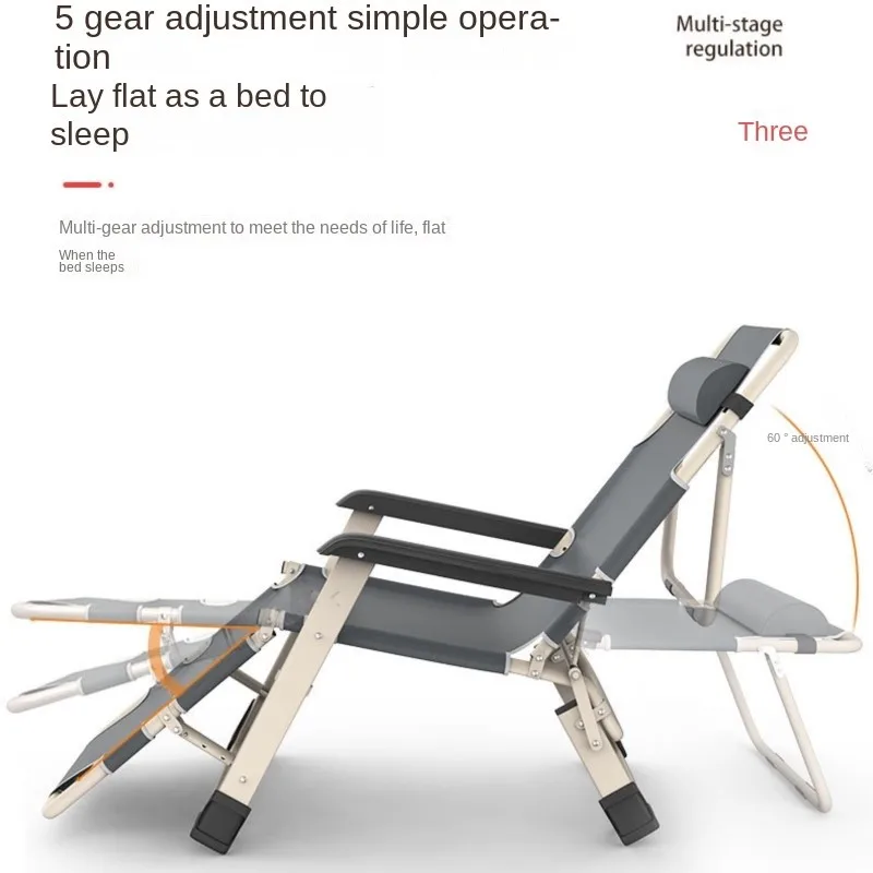 Складное кресло для обеда складное с откидывающейся спинкой Пляжное Кресло