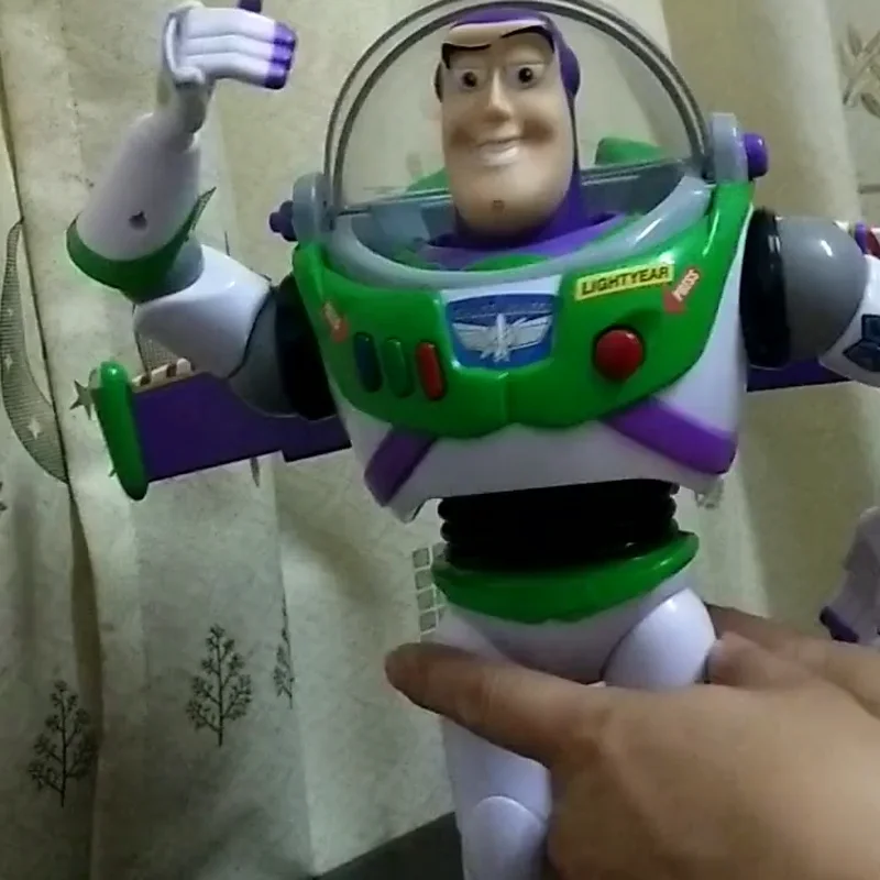 

Disney Pixar Toy Story 4 Woody Jessie Buzz Lightyear Talking Action Figures Cloth Body Model Doll Limited Collection Kids Gift