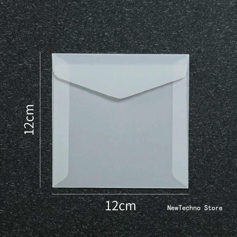 

Прозрачный бумажный конверт с серной кислотой, винтажная свадебная открытка, пригласительный билет для хранения, полупрозрачный пустой конверт, 1 шт.