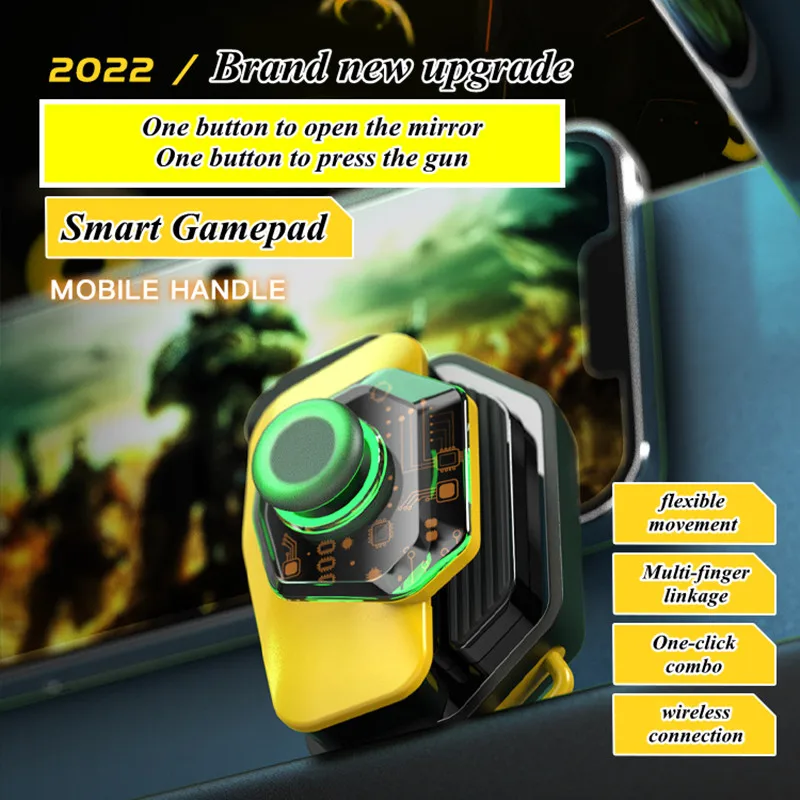 

Mobile Phone Bluetooth-compatible Game Joystick Controller C1 for PUBG Gamepad Console for IPhone IOS Android Gaming Accessories