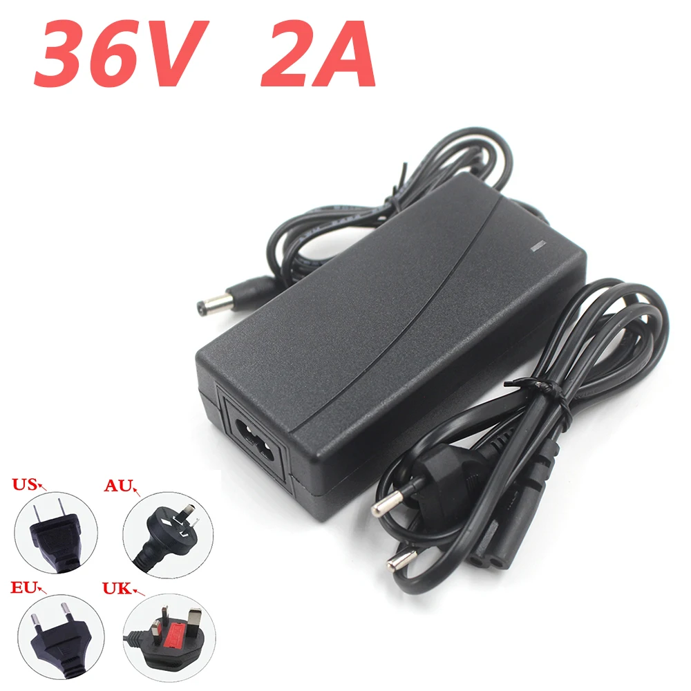 Умное зарядное устройство 36 В 2 А свинцово-Кислотное для литиевой батареи