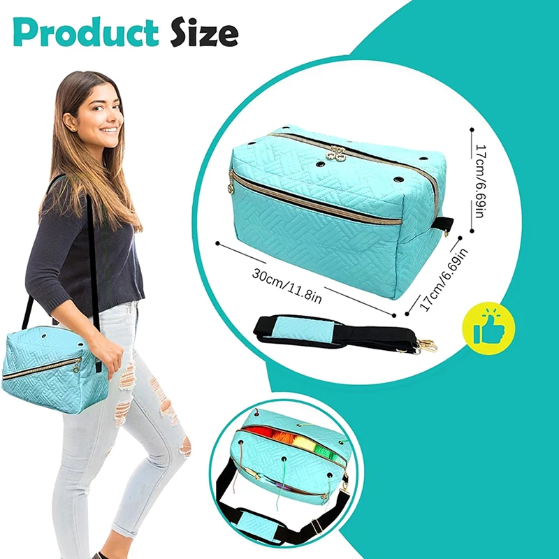 Органайзер для вязания крючком Портативная сумка большой вместимости хранения