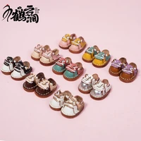 ob11 baby shoes handmade cow leather shoes thunder snake shoes holala shoes p9 vegetarian gsc 12 points bjd baby