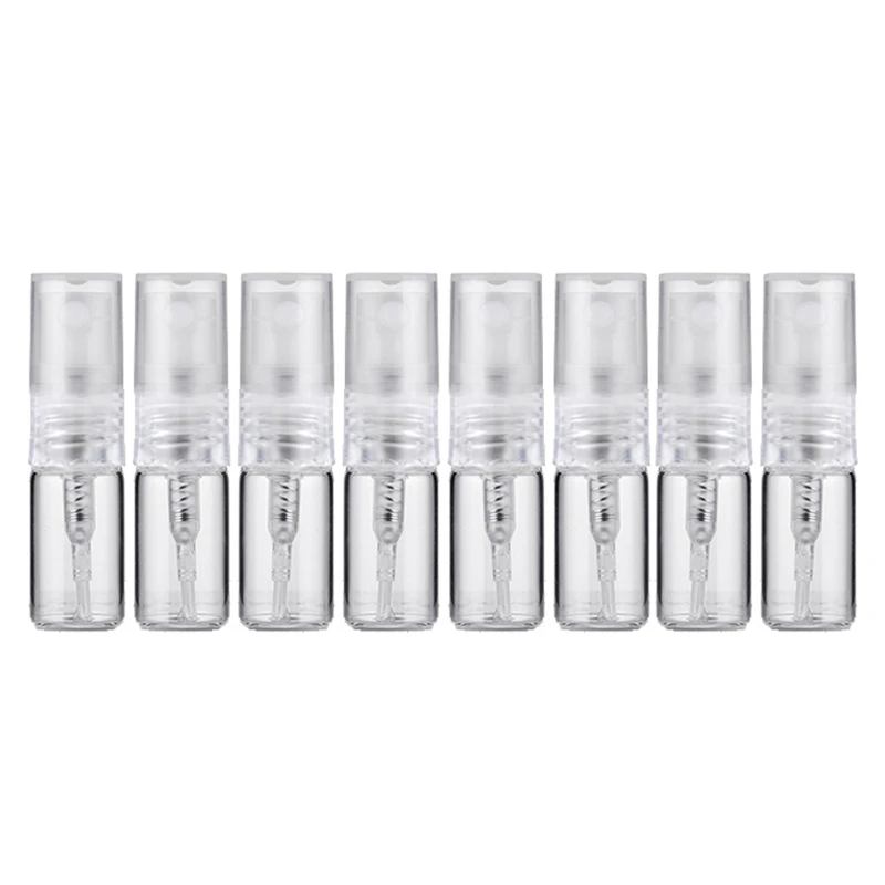 Мини-2 мл стеклянные распылители для парфюмерных косметических контейнеров