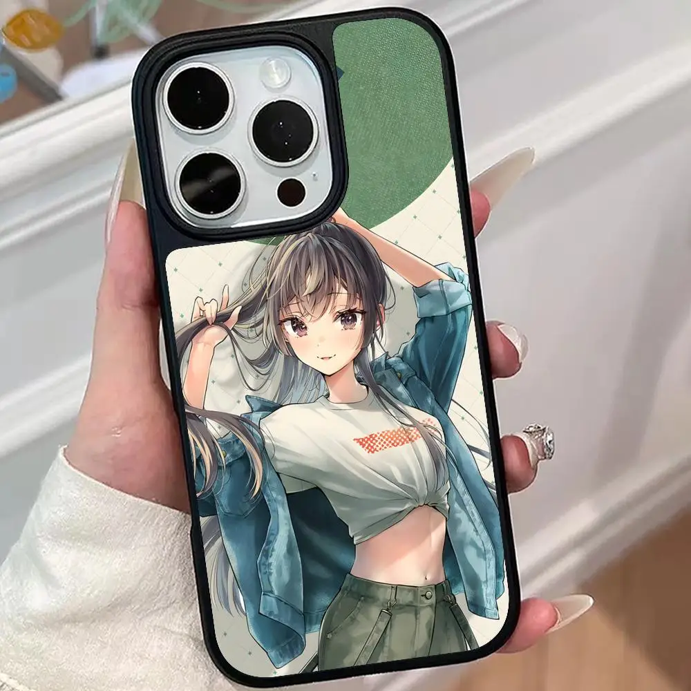 Фото Чехол Roshidere Yuki Suou для iPhone 17 16 15 14 13 12 11 Air Pro Max Plus с матовой поверхностью №4