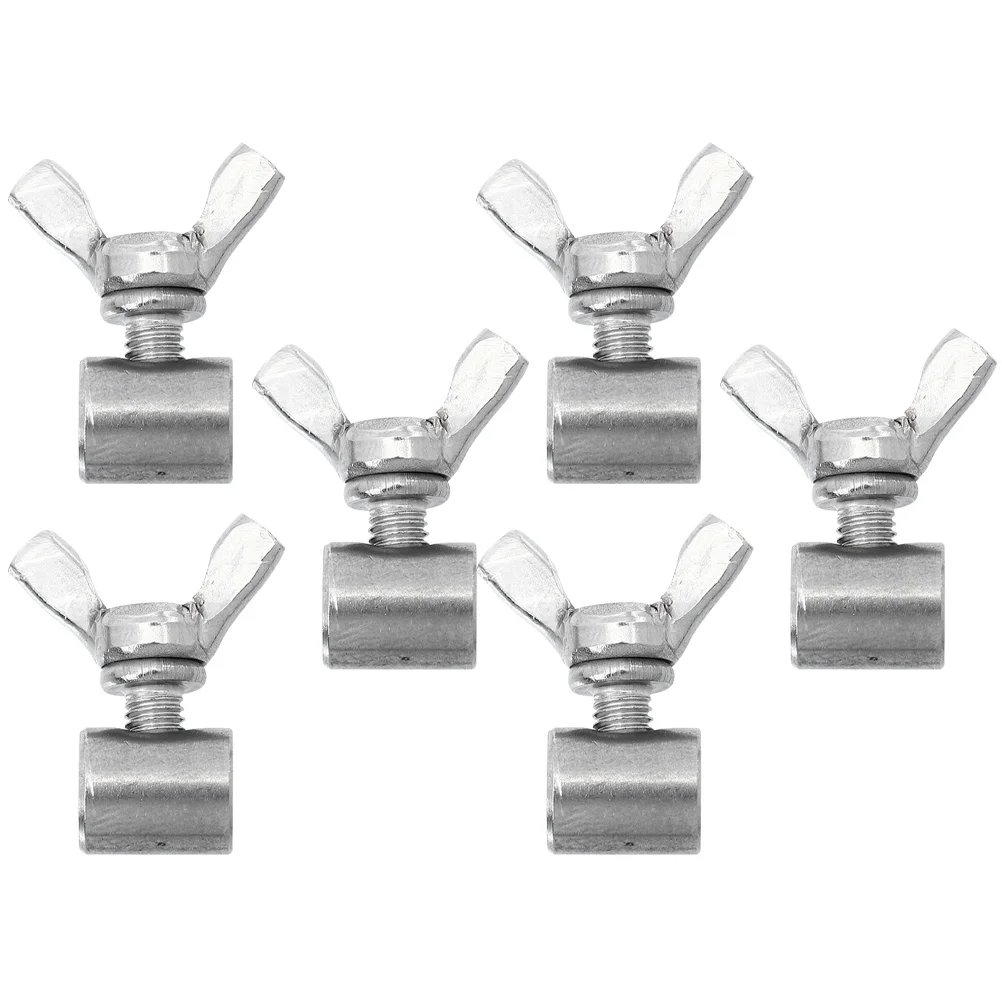 

6pcs Outdoor Small Clamps Wire Rope Clips