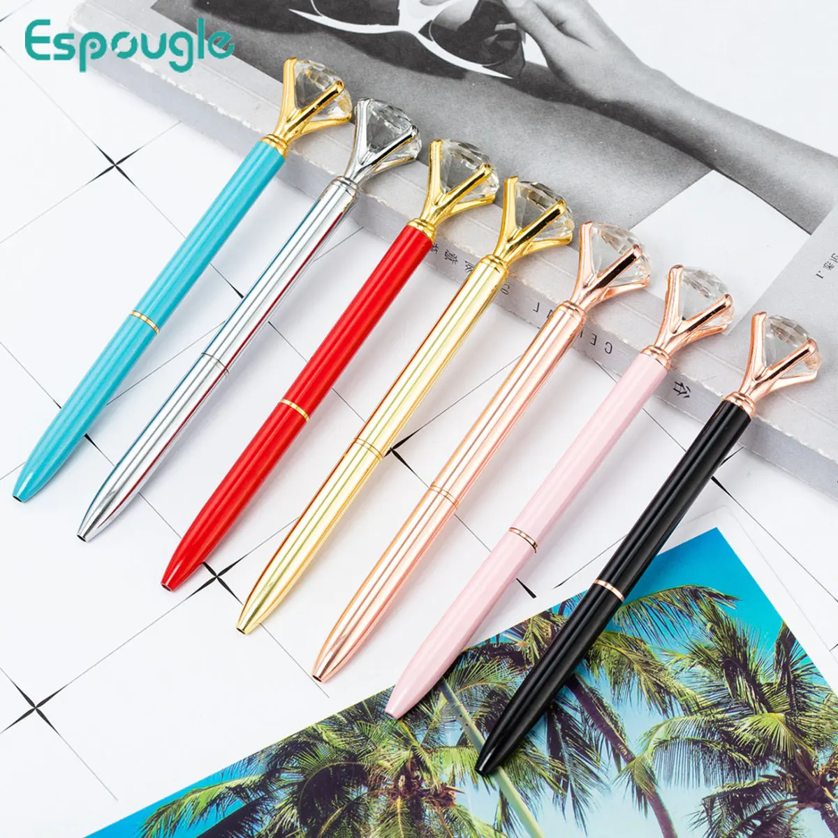 металлические канцелярские ручки