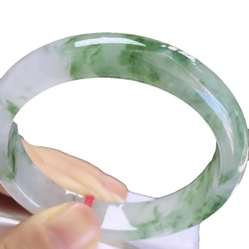 Оптовая продажа с завода Нефритовый Браслет из Мьянмы натуральным изумрудом