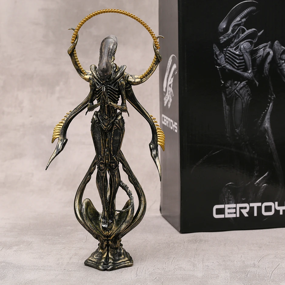 

Alien Xenomorph Buddhism Figure Statue Model Scene Toy Gift