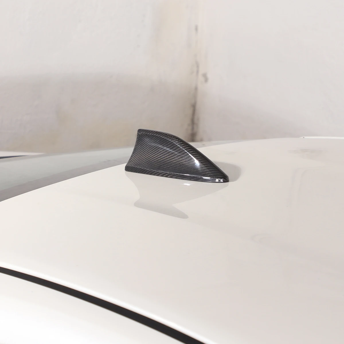 Для Subaru BRZ для Toyota 86 2022 натуральное углеродное волокно автомобильная антенна на