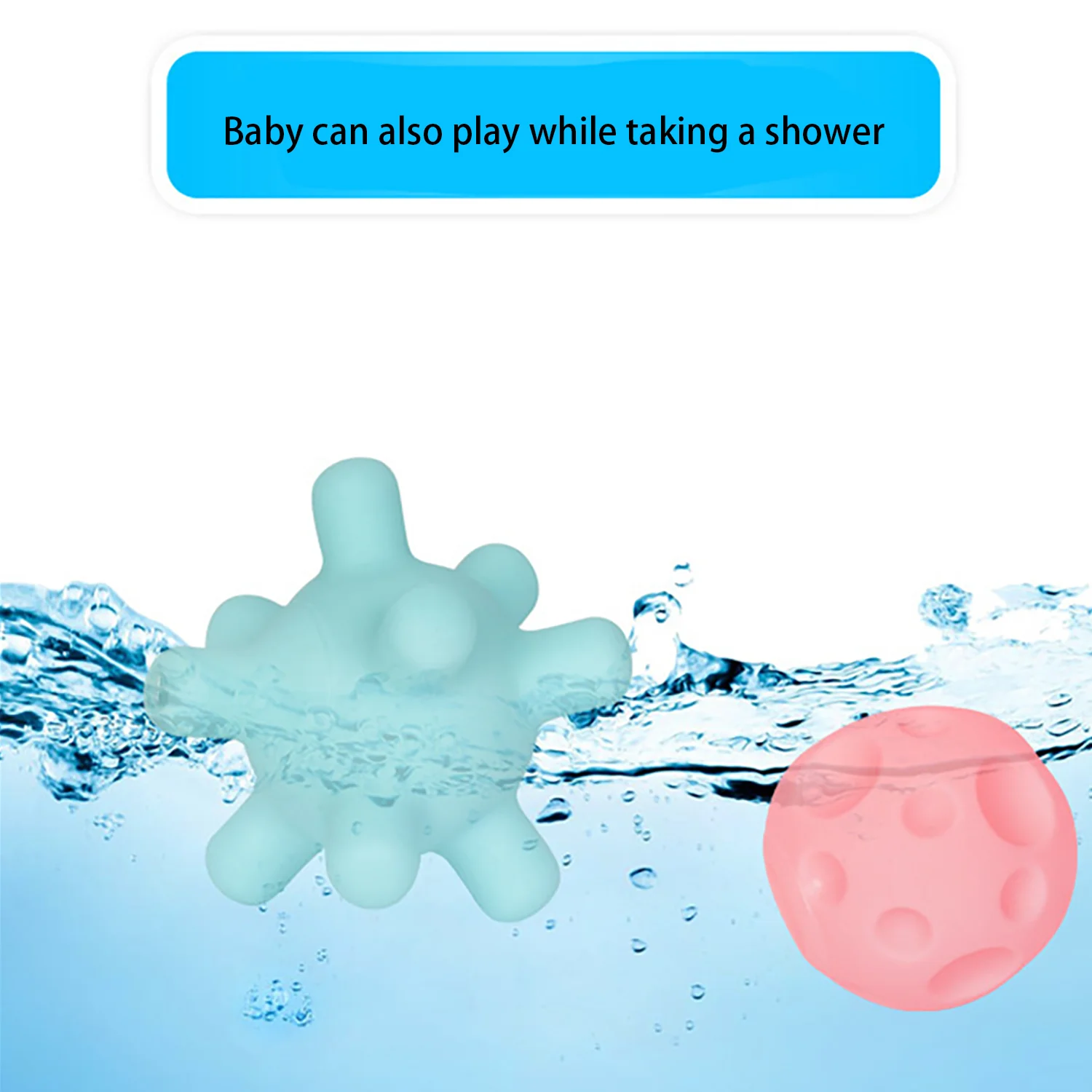 6 шт./набор мягкие резиновые шарики для рук