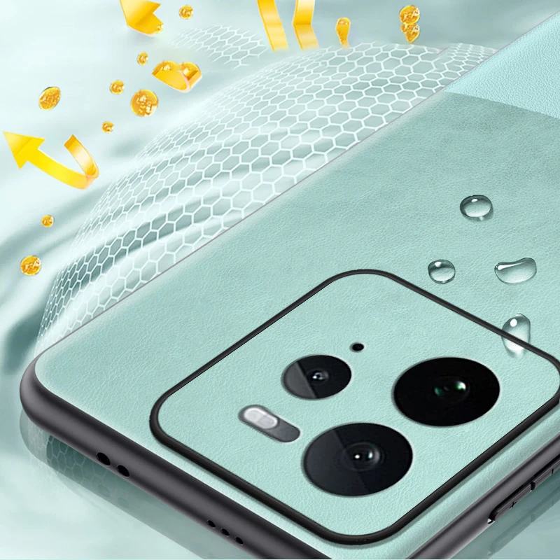 Чехол для Oppo Realme GT7 Pro GT 7 5G кожаный силиконовый жесткий чехол телефона GT7Pro RMX5010 RMX5011