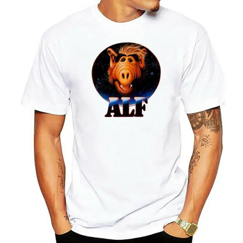 

ALF-Camiseta Alien Lite Form Tv Series Retro, 80s, vintage