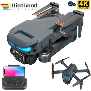 New Drone 4K Double Camera HD XT9 WIFI FPV Obstacle Avoidance Drone Optical Flow Me Four-axis Aircra in Pakistan