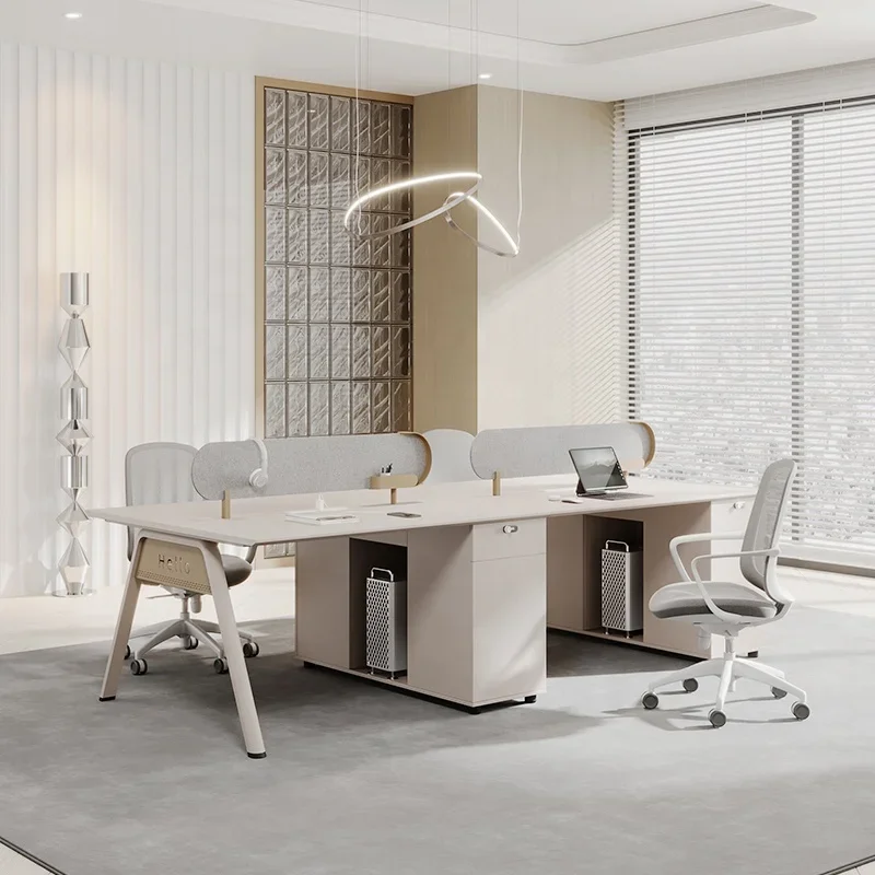 4-местная современная офисная перегородка для персонала офисный компьютер стол