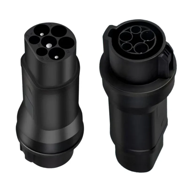 Teschev Type1 к GBT адаптер 32A тип 1 J1772 зарядное устройство для китайской версии