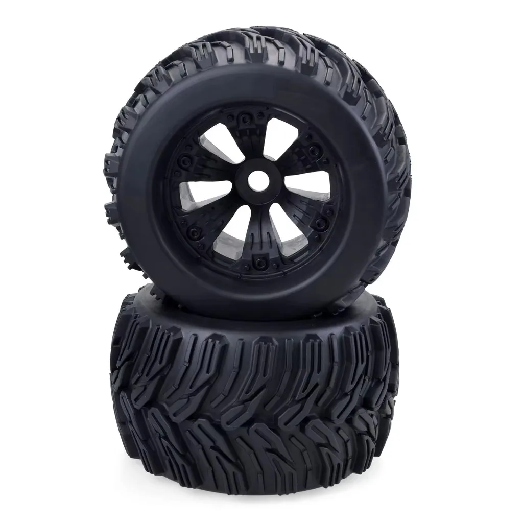 Фото DroMa4PCS 170MM 165MM Комплект колесных дисков и шин для монстер-трака с шестигранной втулкой 17 мм для радиоуправляемых внедорожных автомобилей масштаба 1/8 HPI Redcat Rovan Savage №5