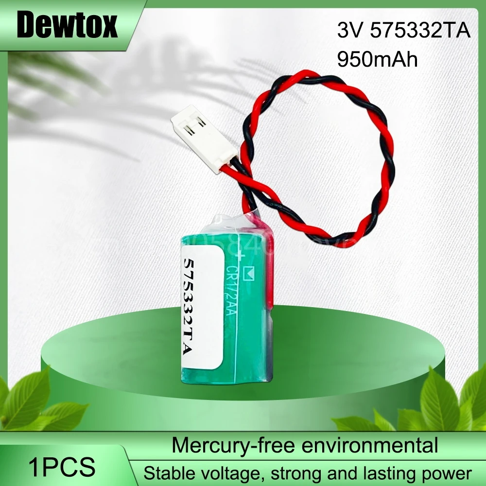 

New Original For 575332 TA 575332TA 3V 6FC5247-0AA18-0AA0 840D Lithium PLC Battery with AMP plugs