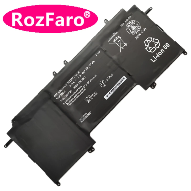 Аккумулятор для Sony Vaio Flip 13 SVF13N13CXB SVF13N18SCS SVF13N17SCB SVF13N2J2RS VF13N29SCS SVF13NA1UL SVF13N25CG