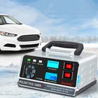 Умное зарядное устройство 12 В24 В, автомобильное зарядное устройство 400 Вт, непрерывное восстановление пульса для автомобиля, грузовика, лодки, мотоцикла