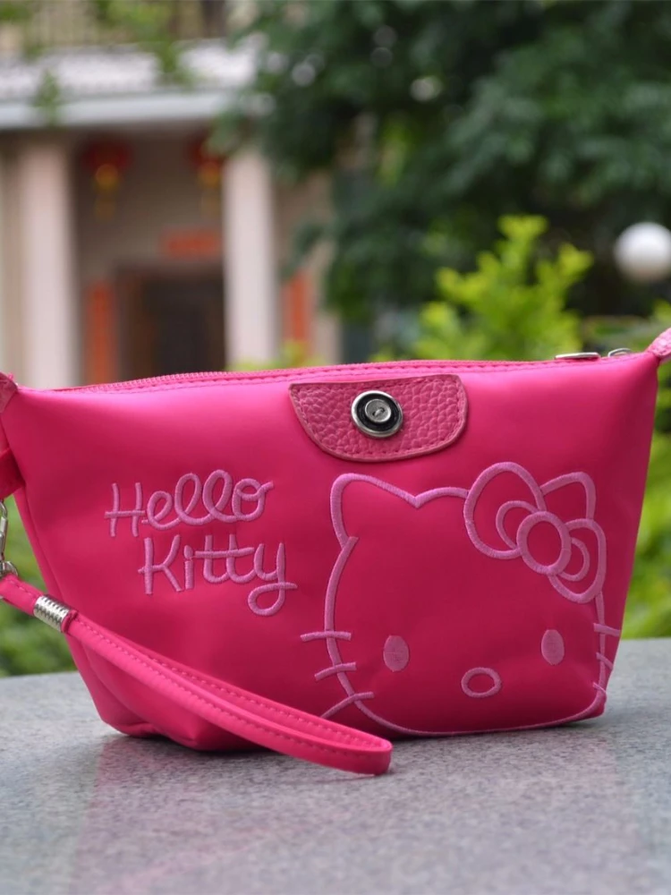 Cute Hello Kitty Bag Cosmetic Bag Travel Portable Waterproof Storage Bag Wash Bag Cosmetics Storage Bag