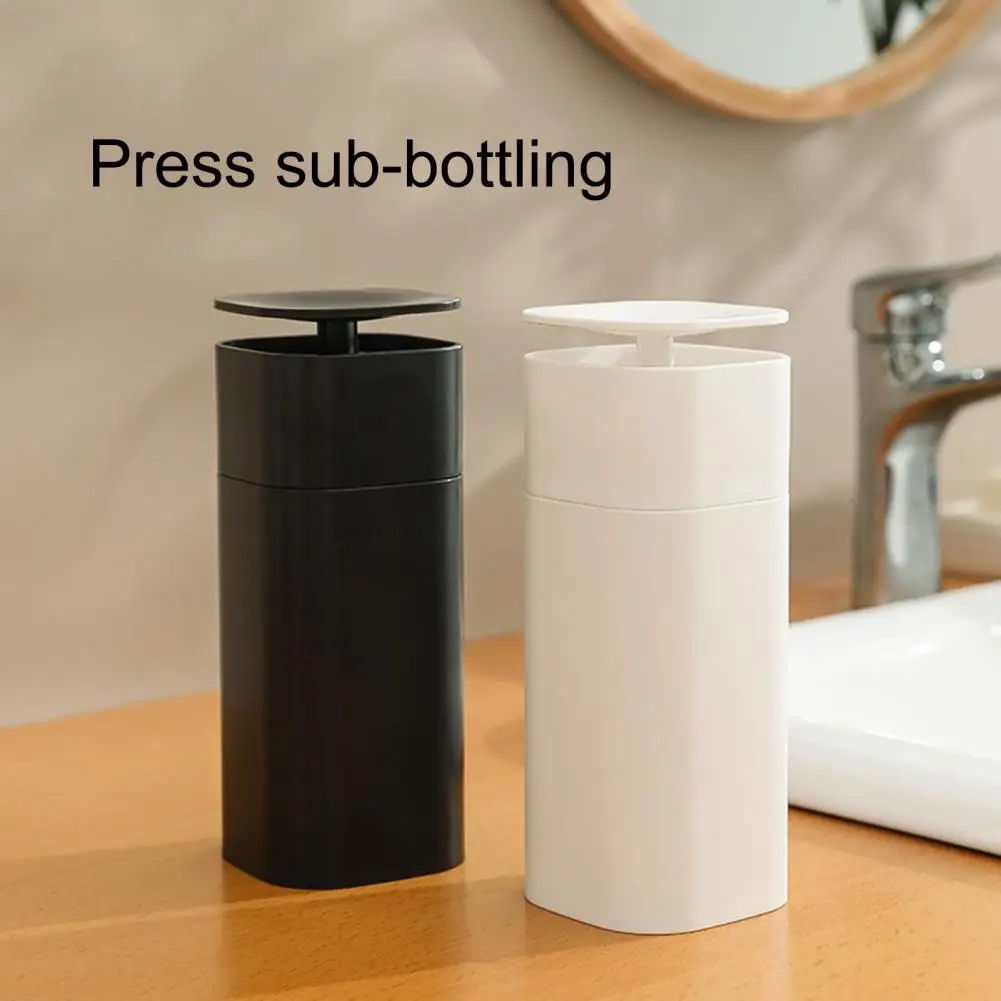 

400ml Useful Press Pumping Dispenser Portable Large-capacity Reusable Cosmetics Bottle Bottling