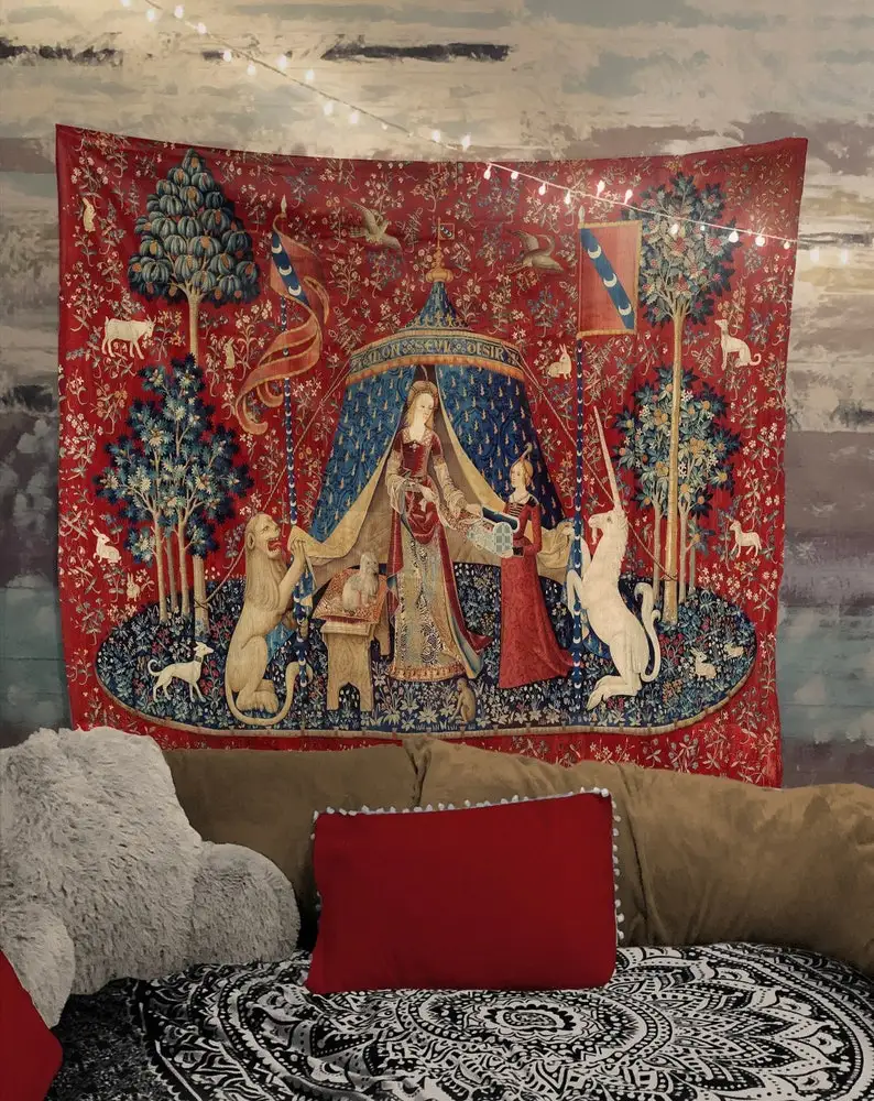 

Гобелен "Леди с единорогом", полиэстер