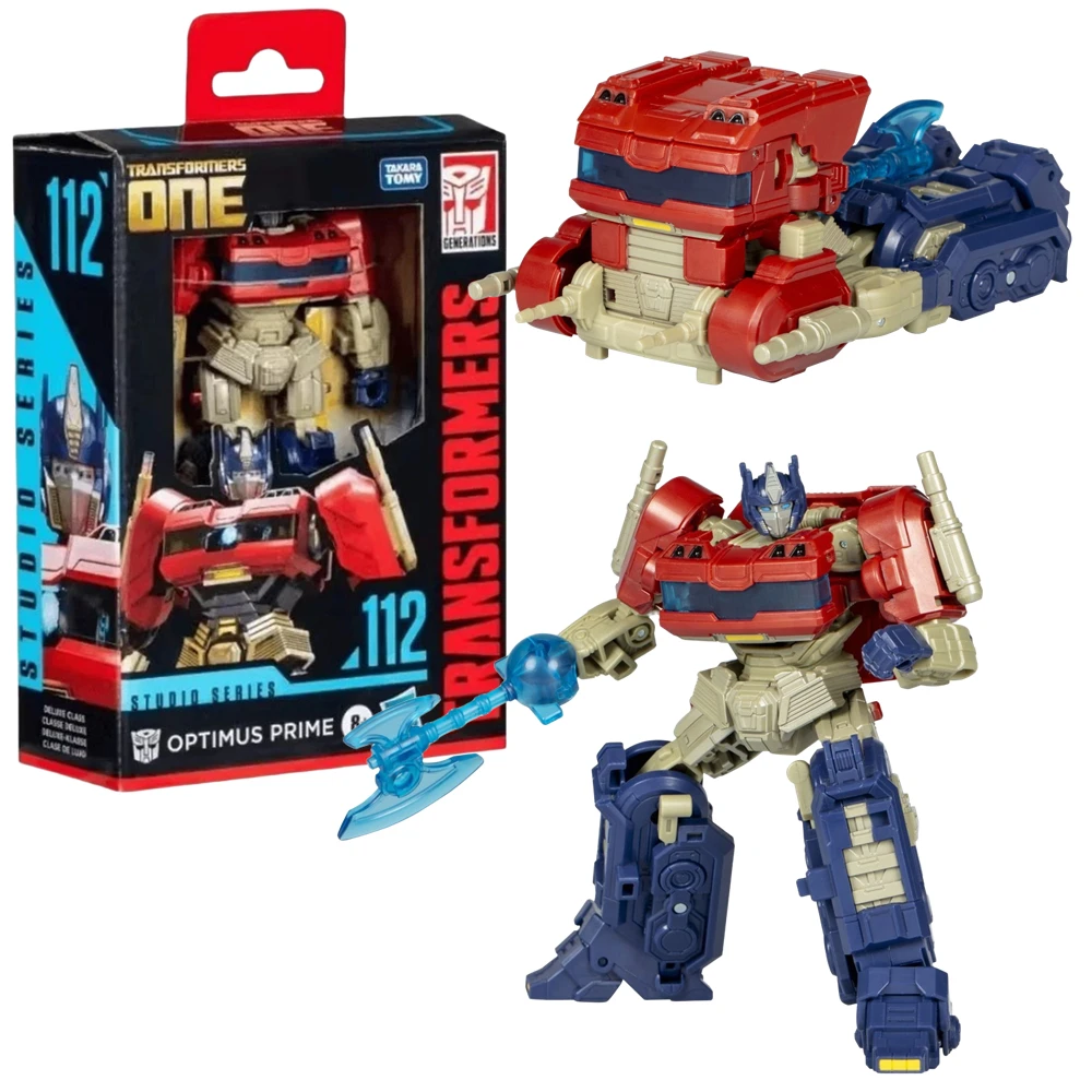 Hasbro Transformers Toys Studio Series 112 Deluxe Class ONE Optimus Prime Модель куклы Фигурка в подарок SS112
