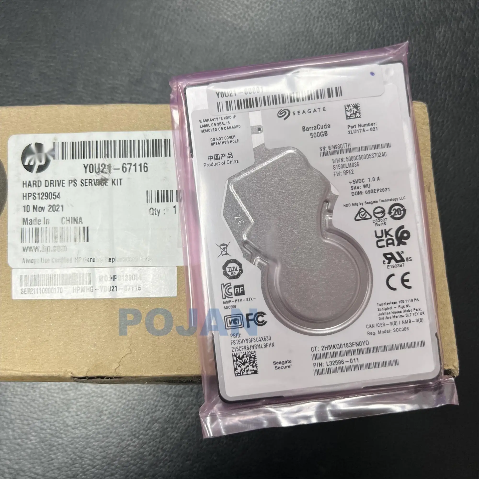 Внешний жесткий диск PS 500GB для латекса 700 700W 800 800W, детали для принтера