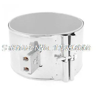 

AC 220V 220 Voltage 950W Ceramic Plug Stainless Steel Band Heater 130mm x 80mm